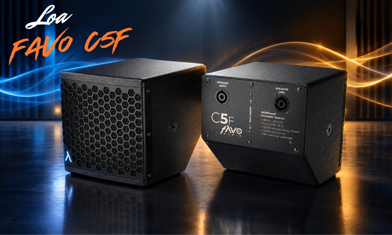 Loa đồng trục Favo C5F ch&iacute;nh h&atilde;ng gi&aacute; tốt