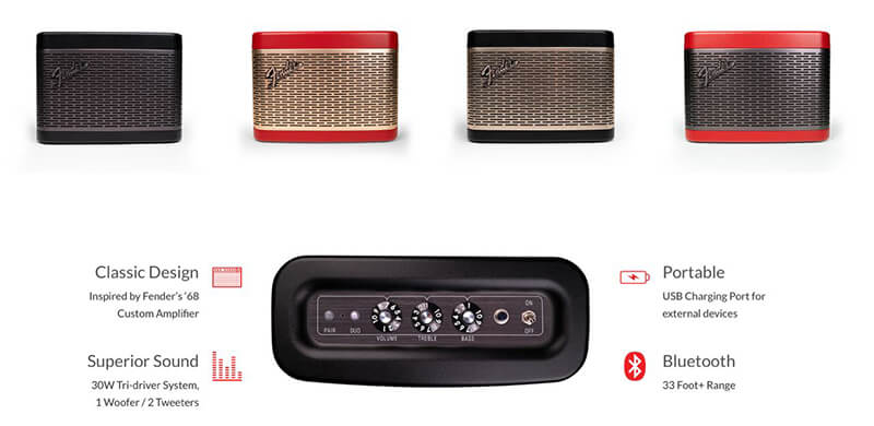 LOA BLUETOOTH FENDER NEWPORT 2