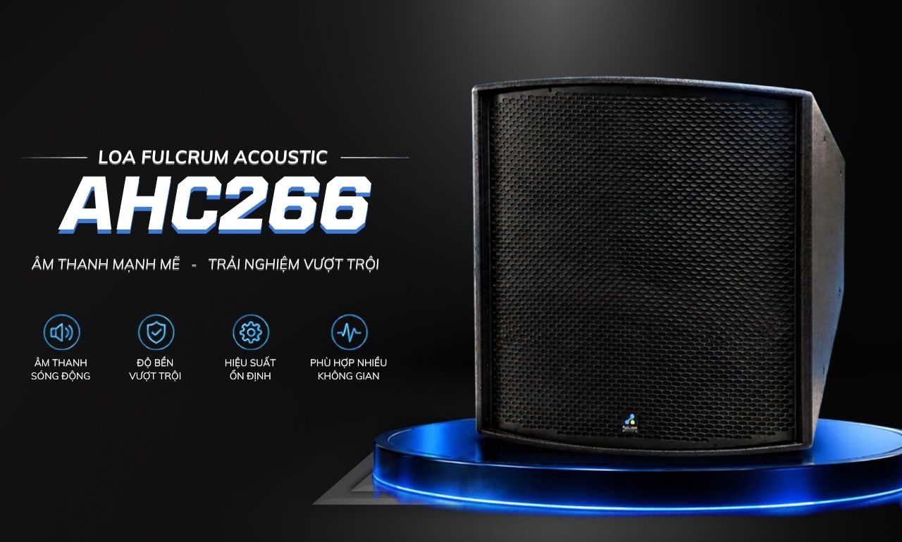 Loa Fulcrum Acoustic AHC266 ch&iacute;nh h&atilde;ng gi&aacute; tốt