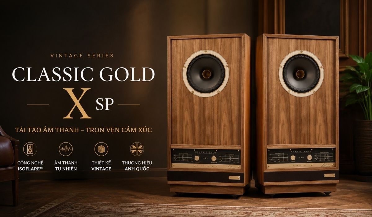 Loa Fyne Audio Vintage Classic Gold X SP ch&iacute;nh h&atilde;ng gi&aacute; rẻ