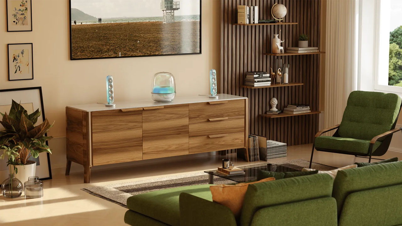 Bộ loa vi tính Harman Kardon SoundSticks 5 tích hợp Bluetooth chính hãng mới nhất