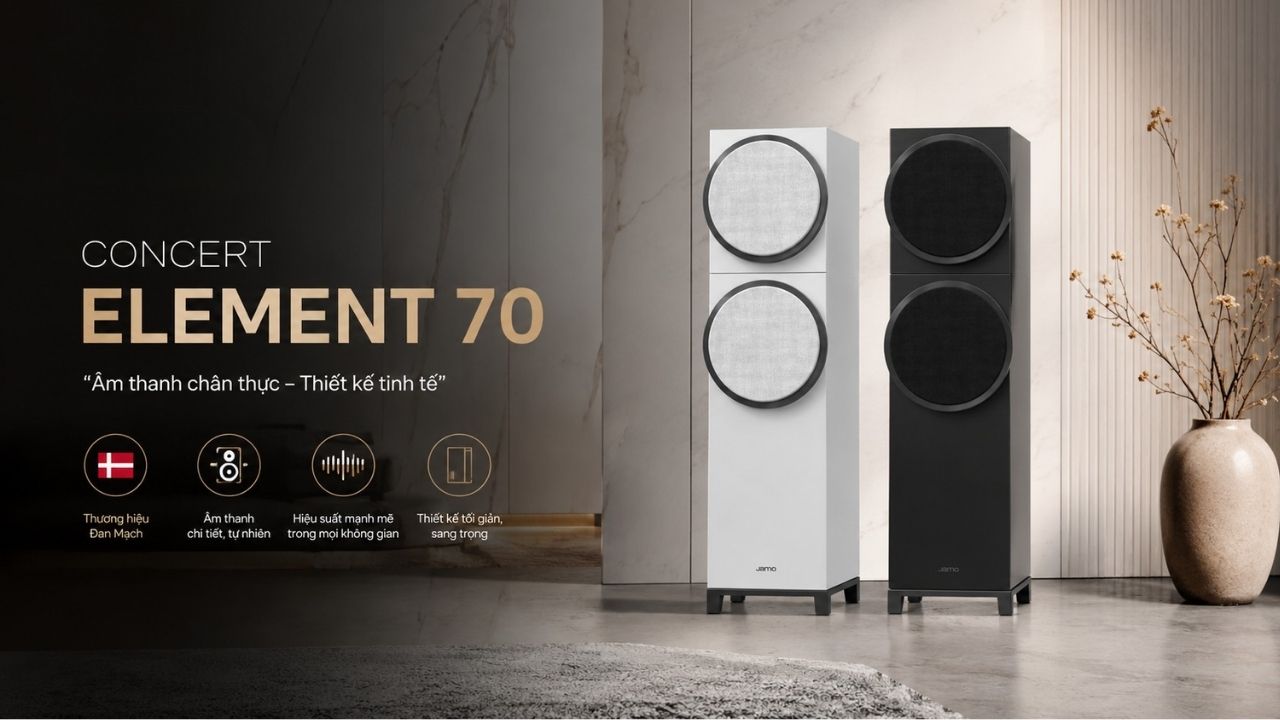 Loa cột Jamo Concert Element 70 ch&iacute;nh h&atilde;ng gi&aacute; rẻ