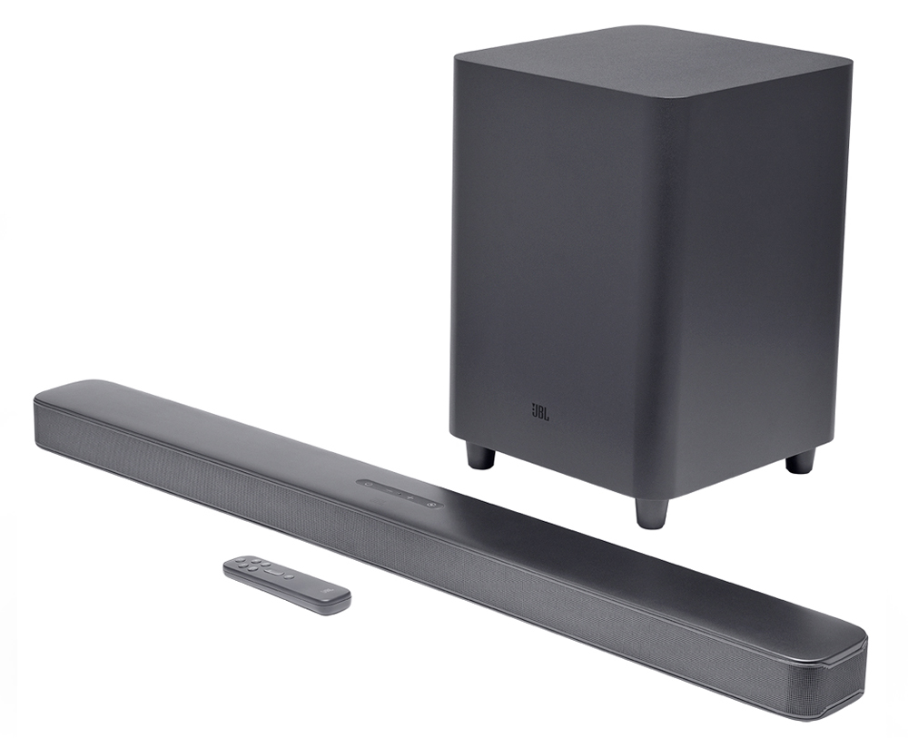 Thiết kế nhỏ gọn giúp loa JBL Bar 5.1 Surround dễ dàng bố trí