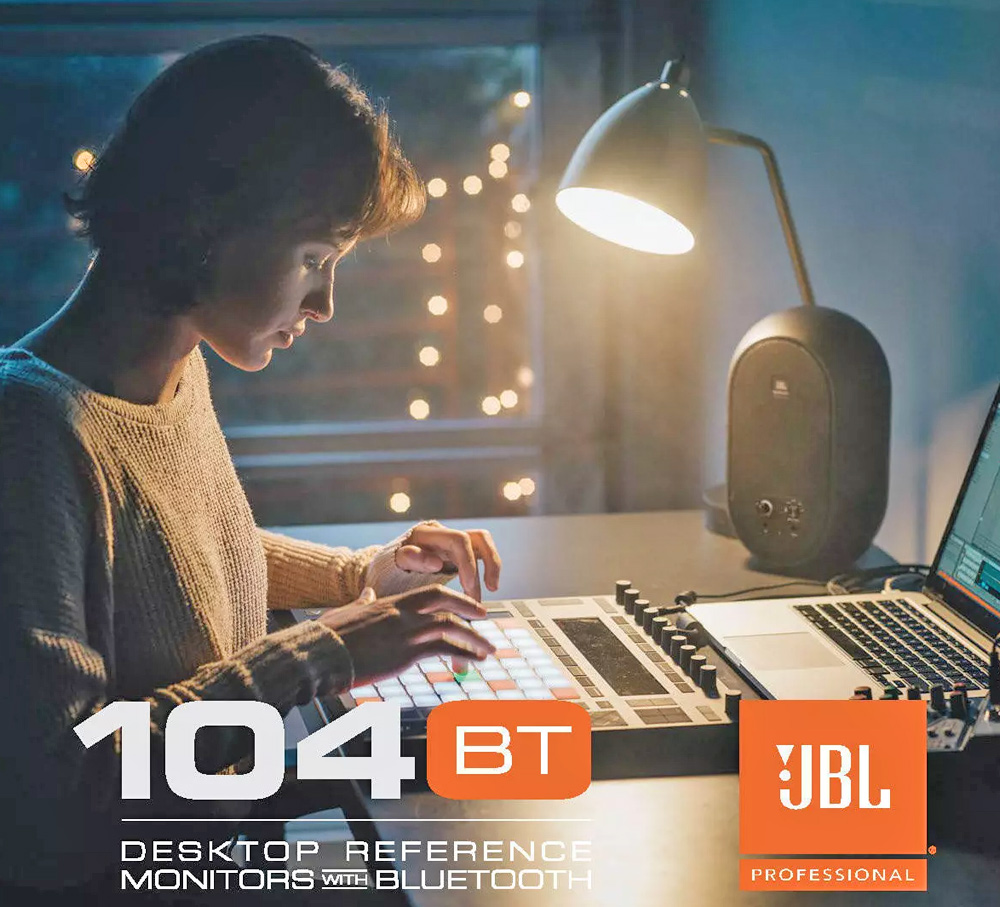 Loa JBL 104 BT được tối ưu hóa tối ưu hóa tính năng làm việc với máy tính để bàn