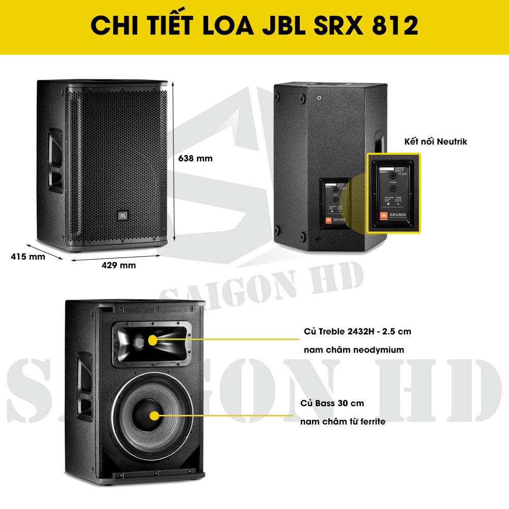 JBL SRX 812