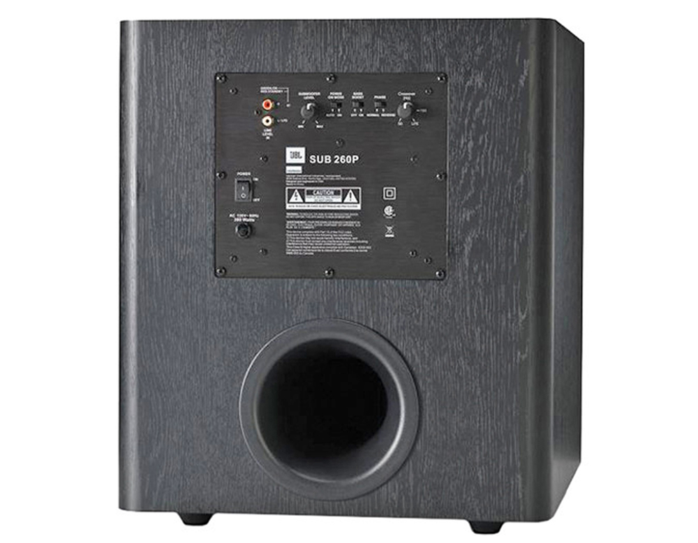 Lỗ Bass loa JBL Studio 260P giúp tiếng bass dày và làm mát hệ thống loa