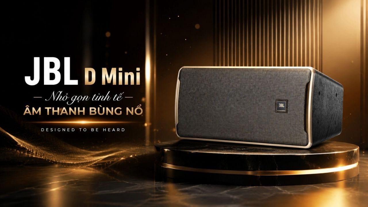 Loa karaoke JBL D Mini ch&iacute;nh h&atilde;ng gi&aacute; rẻ