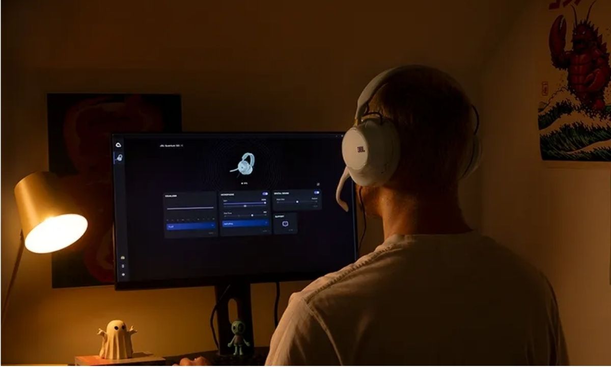 Tai nghe gaming chụp tai JBL Quantum 120 ch&iacute;nh h&atilde;ng gi&aacute;
