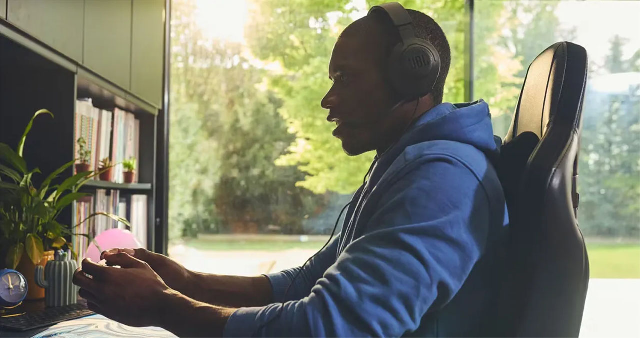 Tai nghe Gaming chụp tai c&oacute; microphone JBL Quantum 100M2 ch&iacute;nh h&atilde;ng gi&aacute; rẻ nhất