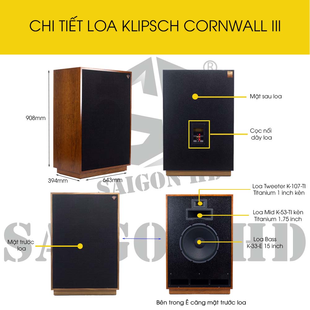 KLIPSCH CORNWALL III