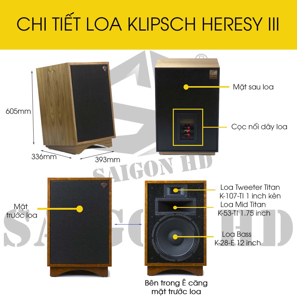 KLIPSCH HERESY III