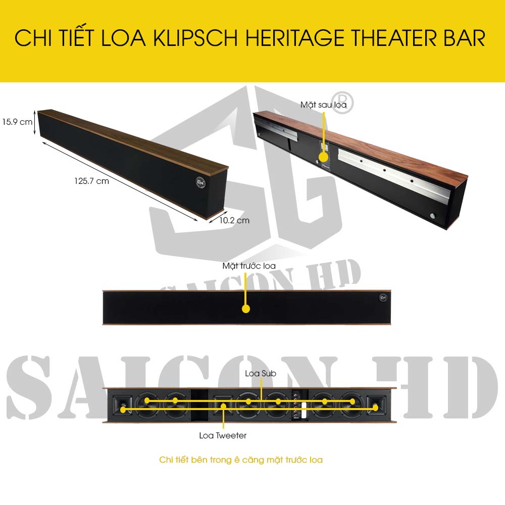 KLIPSCH HERITAGE THEATER BAR