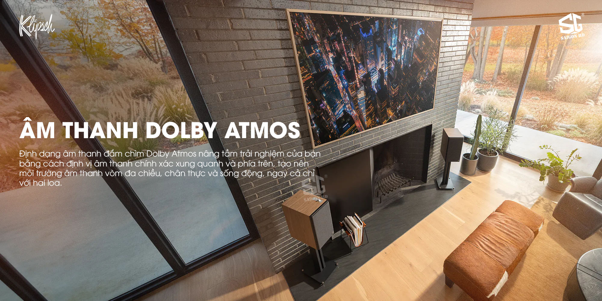 Cặp loa Bookshelf Active cao cấp Klipsch The Nines II ch&iacute;nh h&atilde;ng mới nhất gi&aacute; rẻ nhất