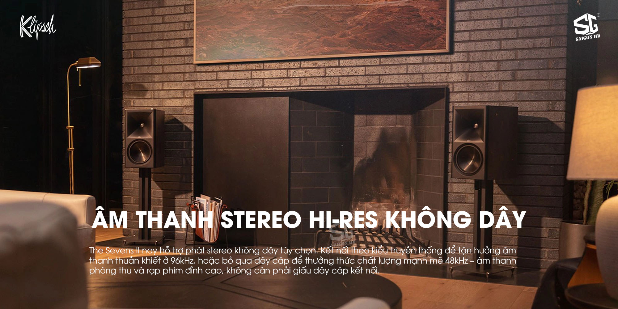 Cặp loa Bookshelf Active cao cấp Klipsch The Nines II ch&iacute;nh h&atilde;ng mới nhất gi&aacute; rẻ nhất