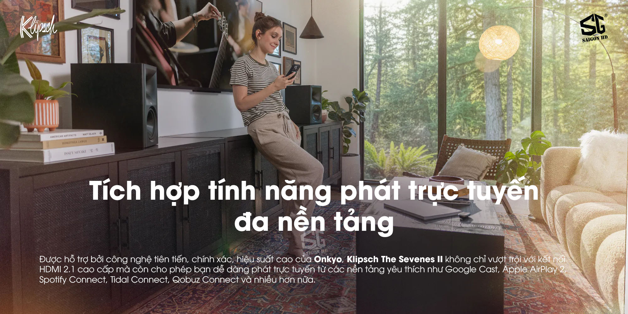 Cặp loa Bookshefl Active nghe nhạc Klipsch The Sevens II ch&iacute;nh h&atilde;ng mới nhất gi&aacute; rẻ nhất