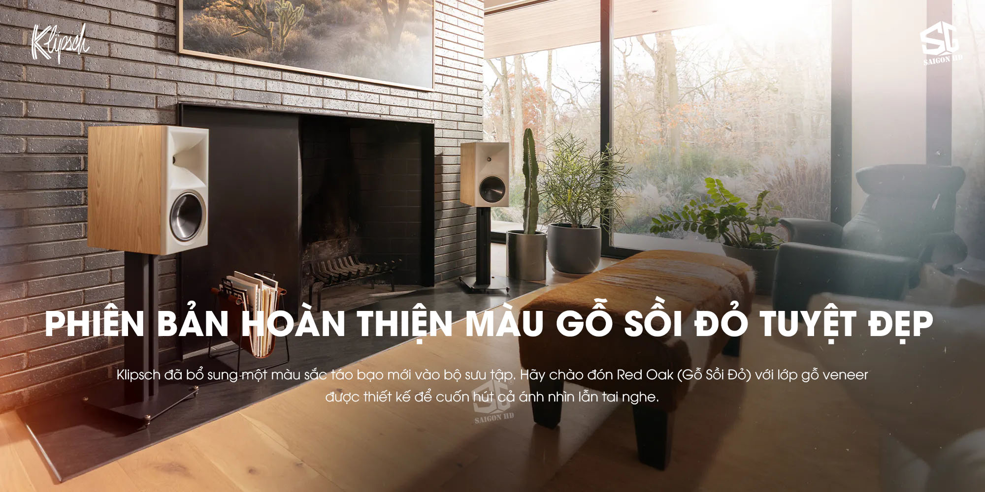 Cặp loa Bookshefl Active nghe nhạc Klipsch The Sevens II ch&iacute;nh h&atilde;ng mới nhất gi&aacute; rẻ nhất