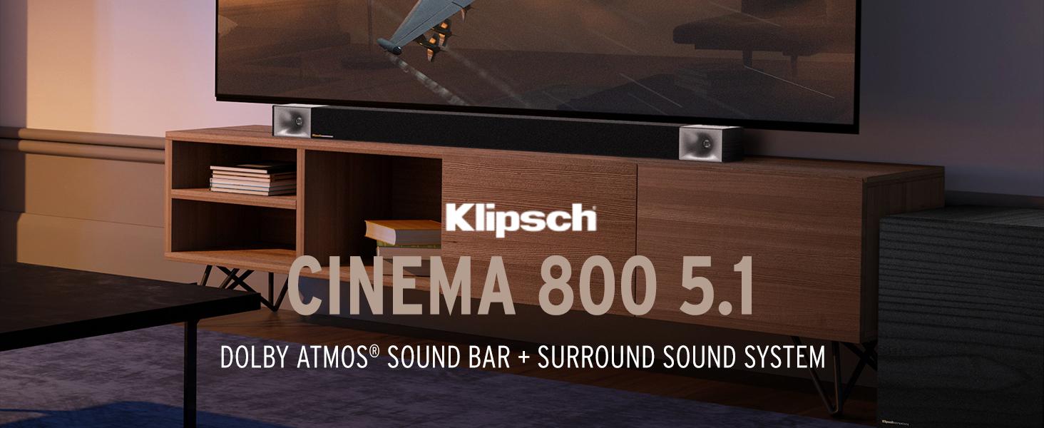 SOUNDBAR CINEMA KLIPSCH 800 5.1