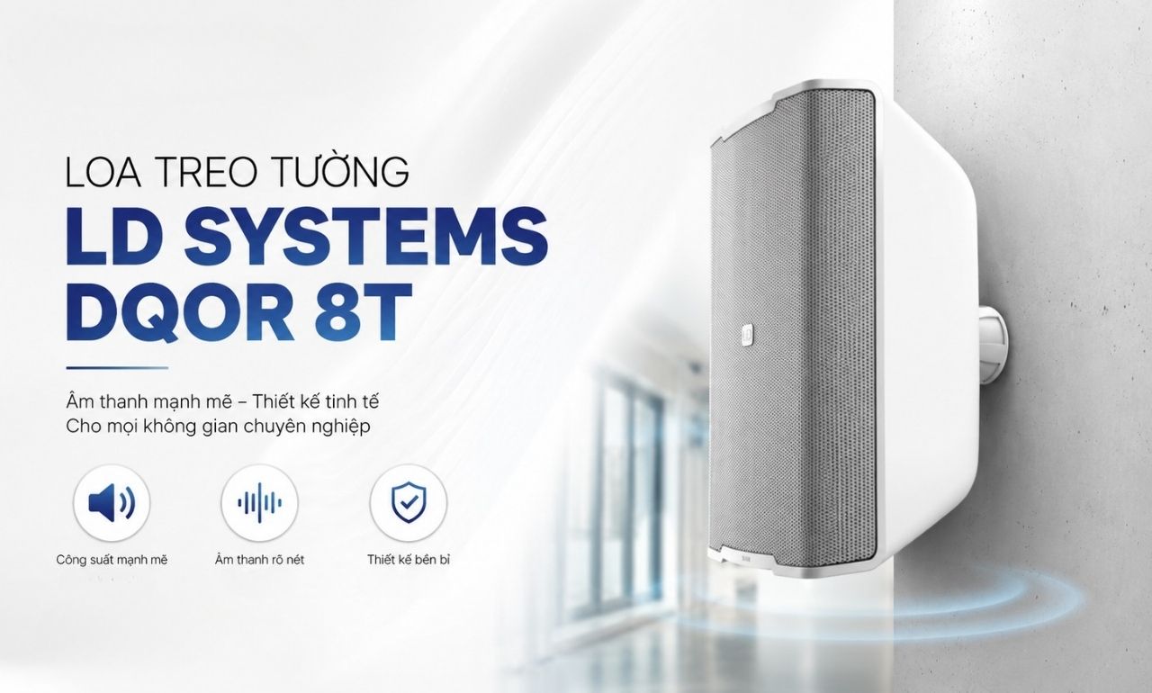 Loa treo tường LD Systems DQOR 8T ch&iacute;nh h&atilde;ng gi&aacute; rẻ
