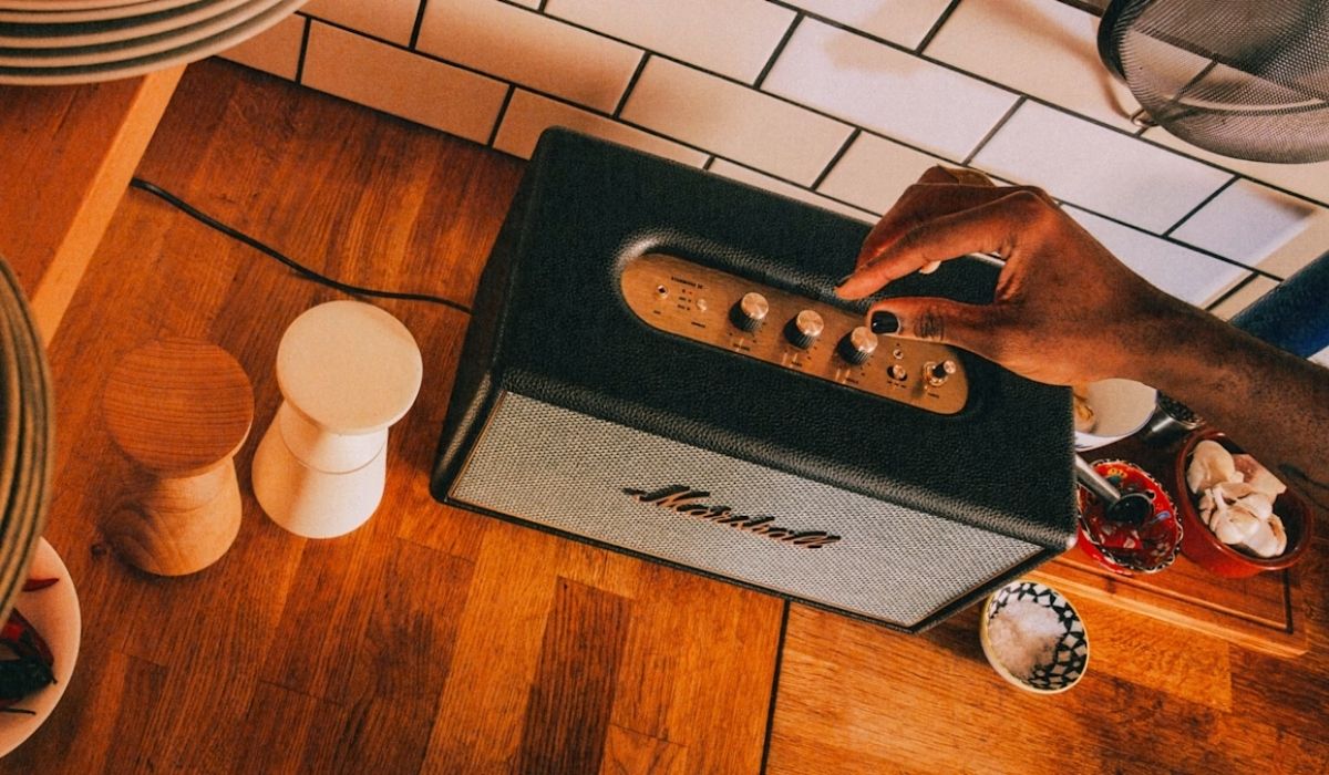 Loa bluetooth cố định Marshall Stanmore IV ch&iacute;nh h&atilde;ng gi&aacute; rẻ