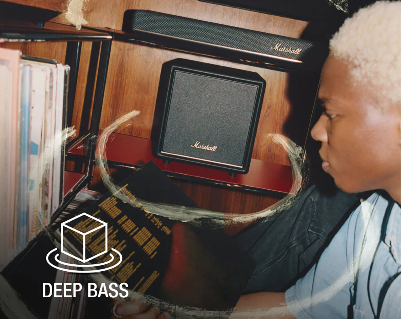 Loa si&ecirc;u trầm kh&ocirc;ng d&acirc;y Marshall Heston 200 Wireless Subwoofer chinh h&atilde;ng mới nhất gi&aacute; rẻ nhất