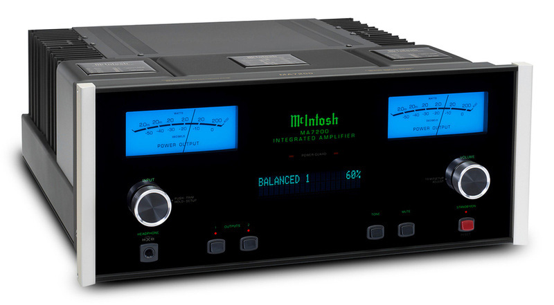 McIntosh ra mắt ampli tích hợp MA7200 và receiver MAC7200