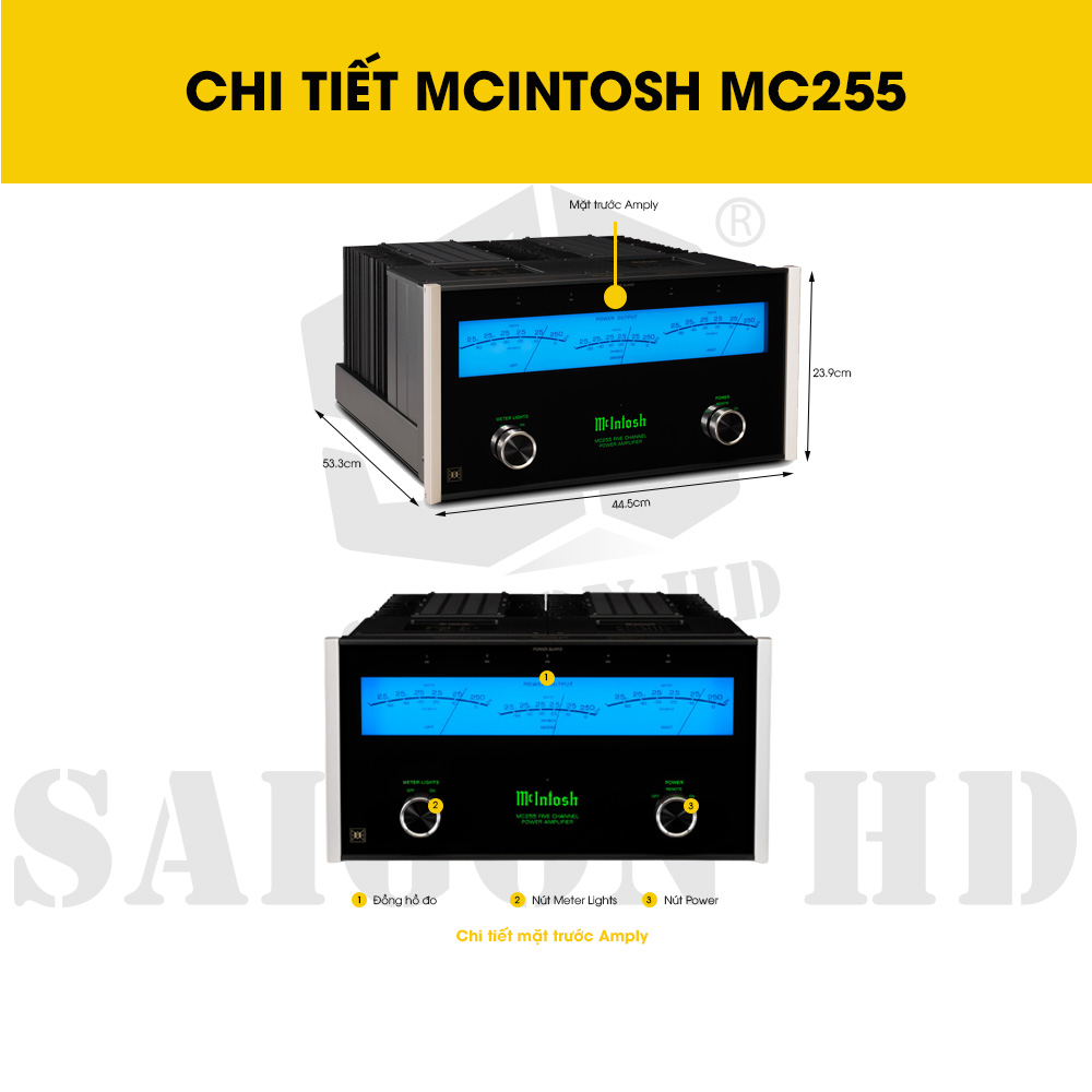 CHI TIẾT THÔNG TIN MCINTOSH MC255