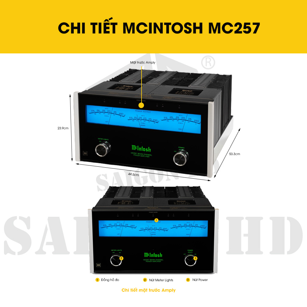 CHI TIẾT THÔNG TIN MCINTOSH MC257
