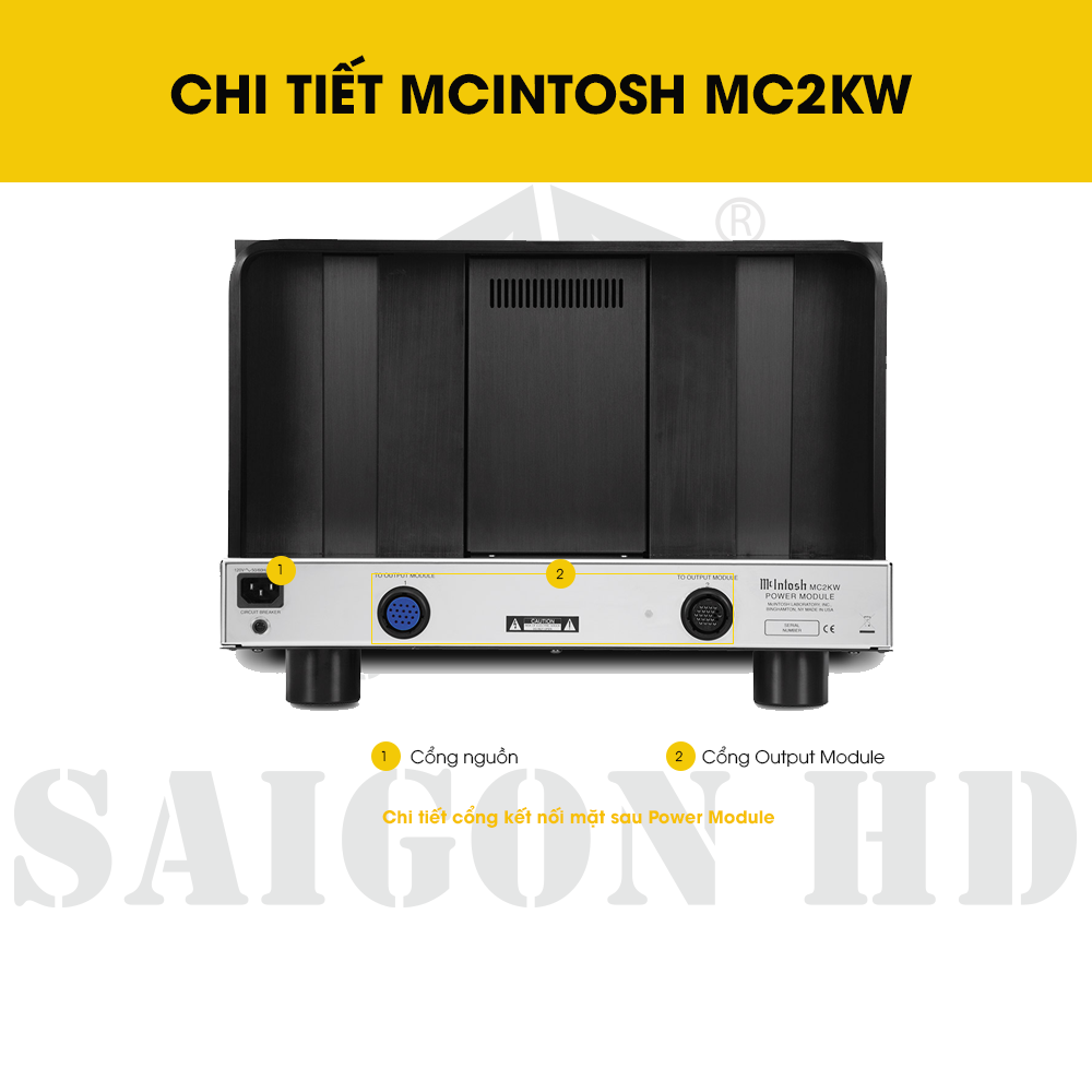 CHI TIẾT THÔNG TIN MCINTOSH MC2KW