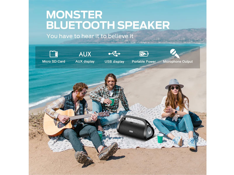 Loa bluetooth MONSTER ADVENTURER MAX