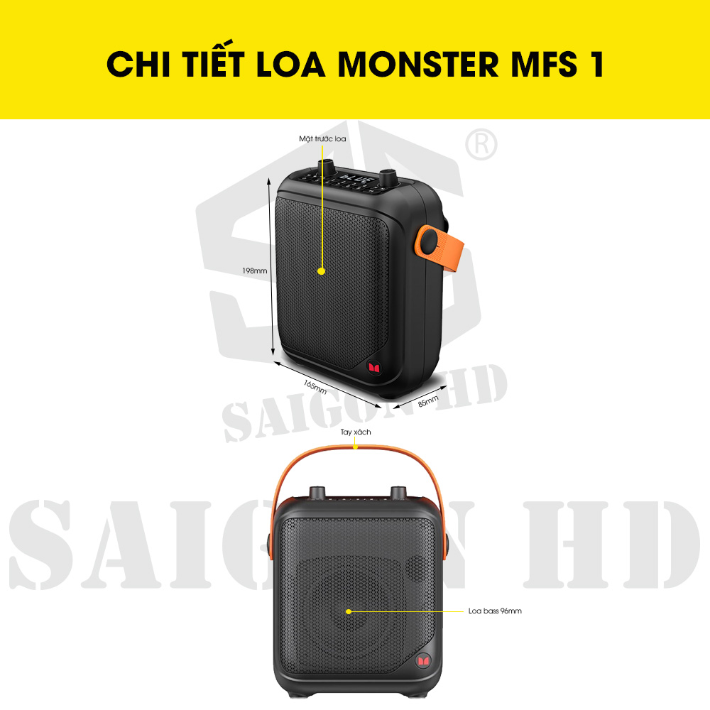 CHI TIẾT THÔNG TIN CHI TIẾT LOA MONSTER MFS 1