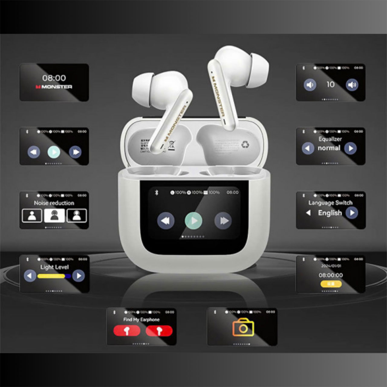 Tai nghe True Wireless Monster TH 300 ch&iacute;nh h&atilde;ng gi&aacute; rẻ nhất