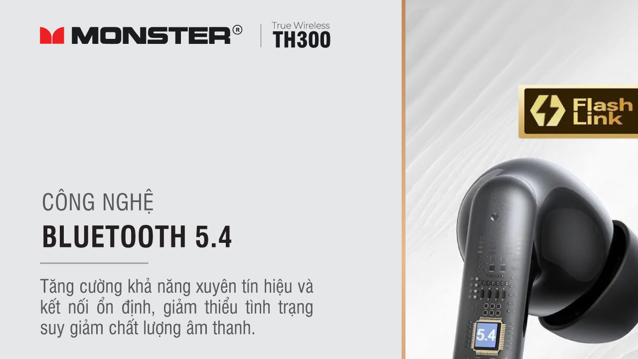 Tai nghe True Wireless Monster TH 300 ch&iacute;nh h&atilde;ng gi&aacute; rẻ nhất