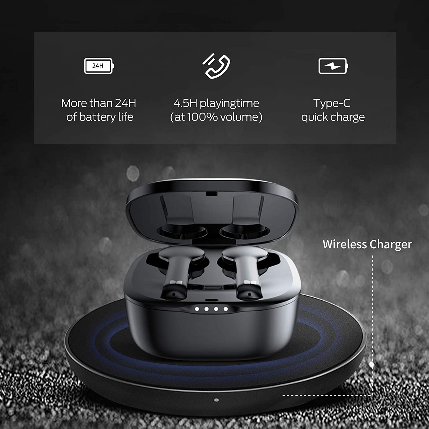 TAI NGHE TRUE WIRELESS MONSTER CLARITY 550 LT