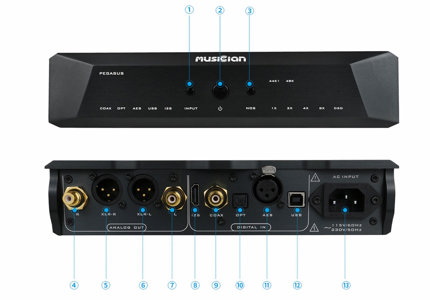 MUSICIAN PEGASUS R2R DAC