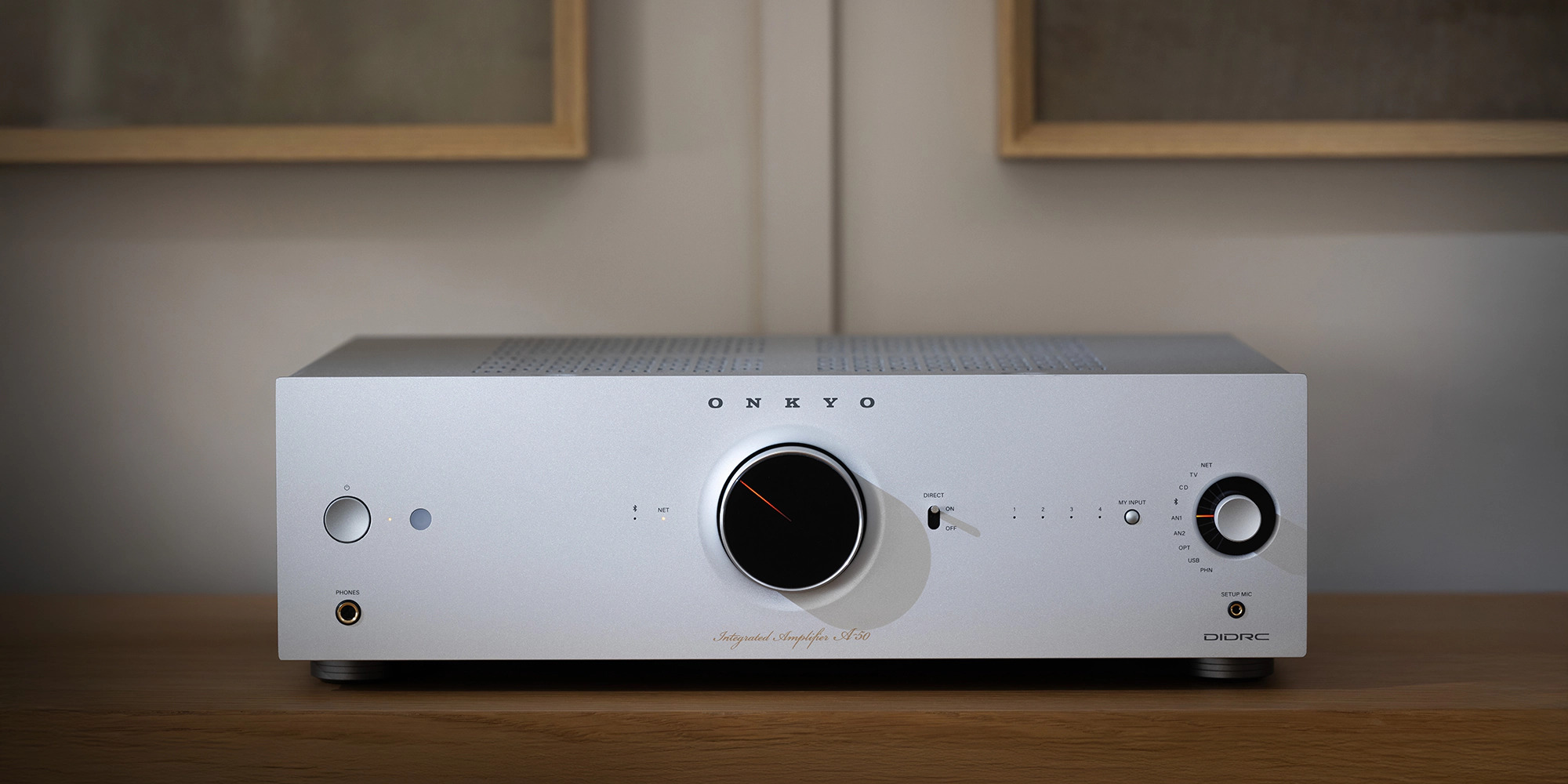 Amply nghe nhạc tích hợp kết nối mạng Onkyo A-50 chính hãng mới nhất