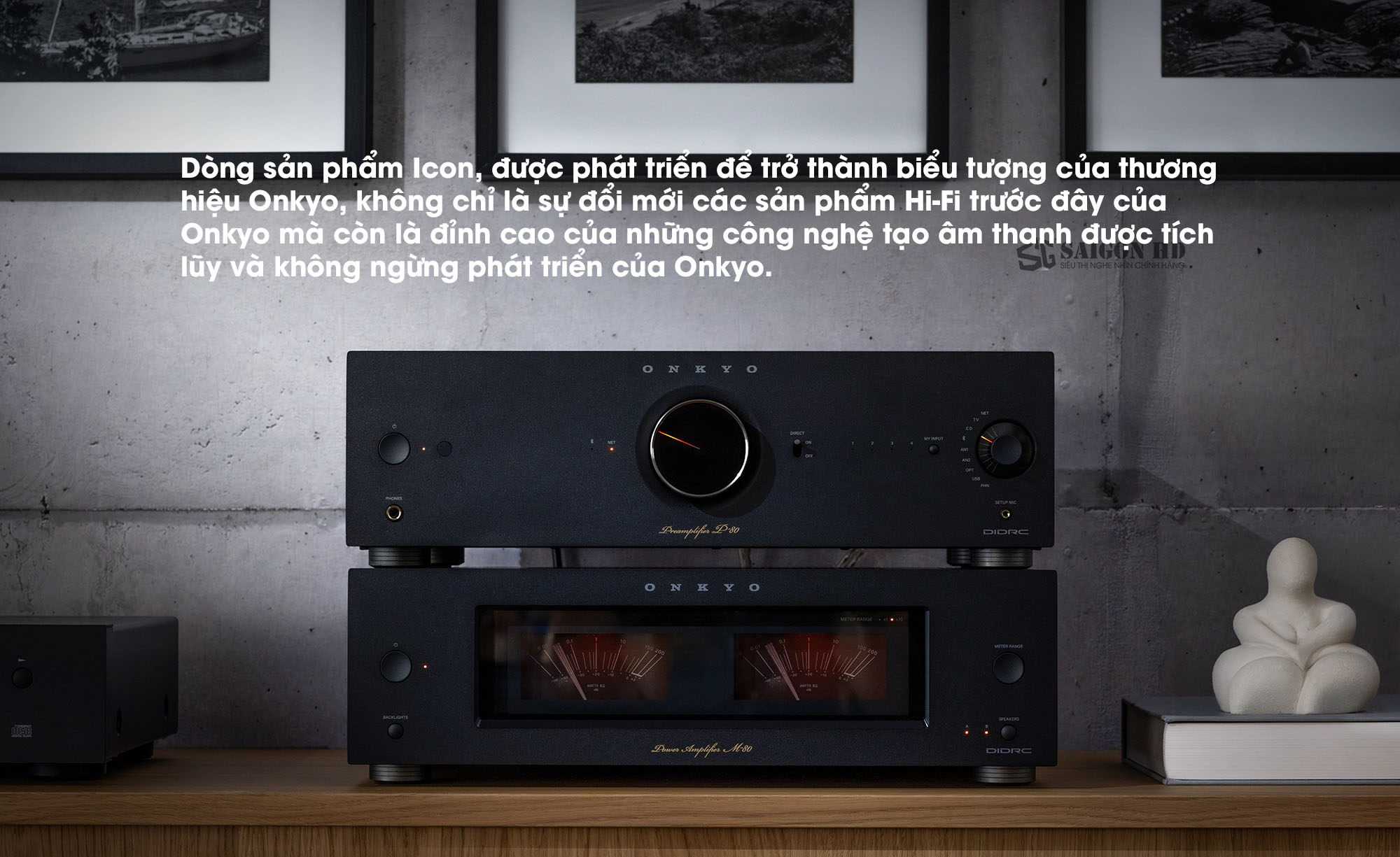 Network Preamplifier Onkyo Icon P-80 ch&iacute;nh h&atilde;ng mới nhất gi&aacute; rẻ nhất