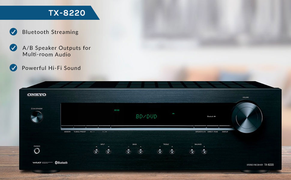 AMPLY ONKYO TX 8220