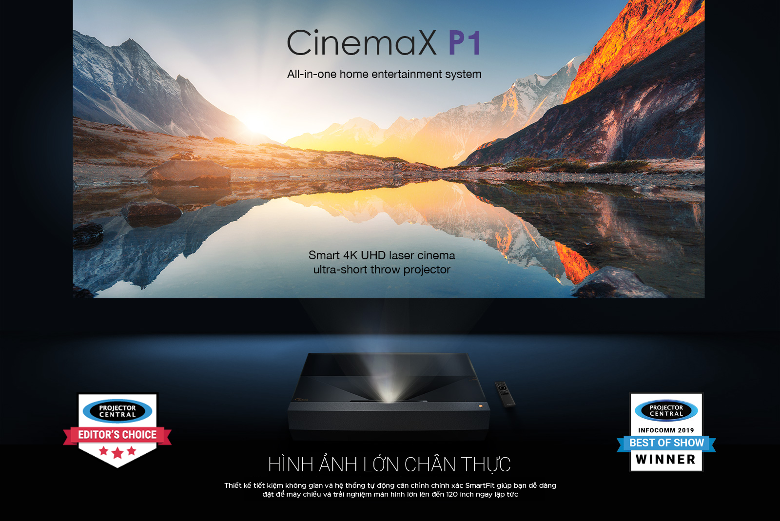 Máy chiếu Optoma CinemaX P1