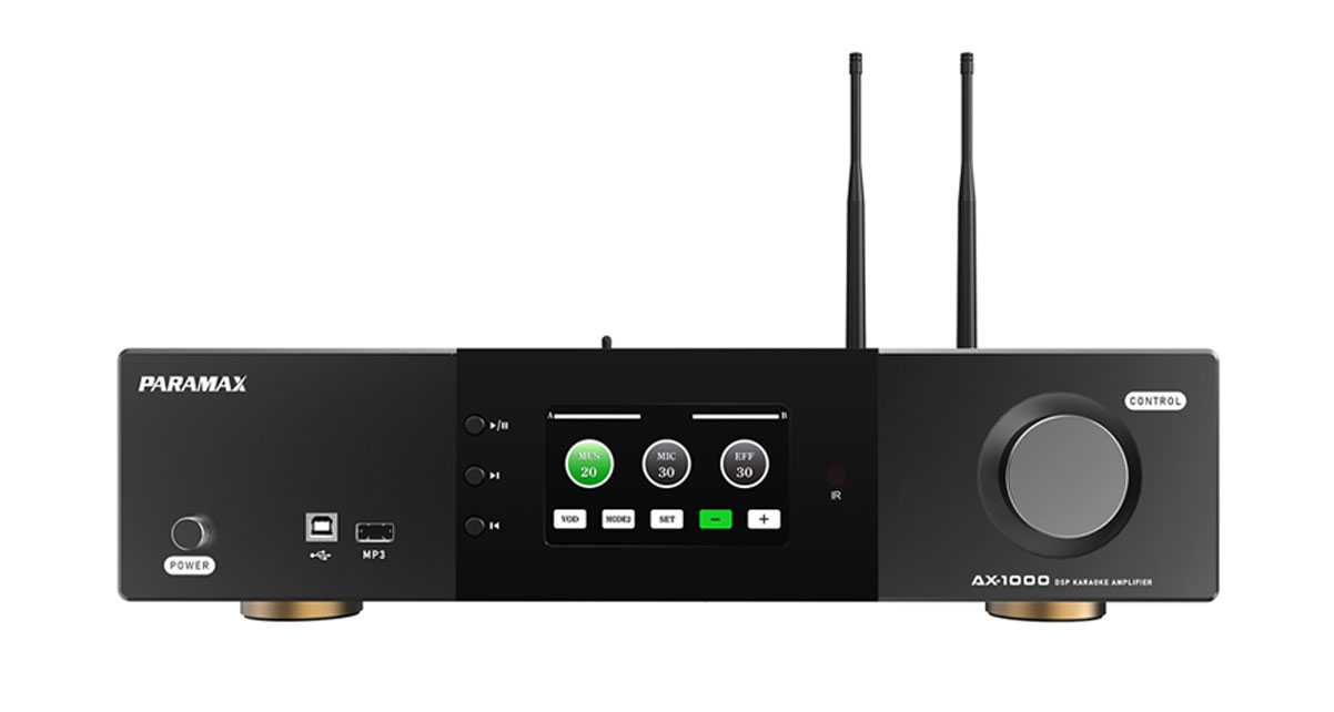 Amply Karaoke Paramax AX-1000 ch&iacute;nh h&atilde;ng gi&aacute; rẻ nhất