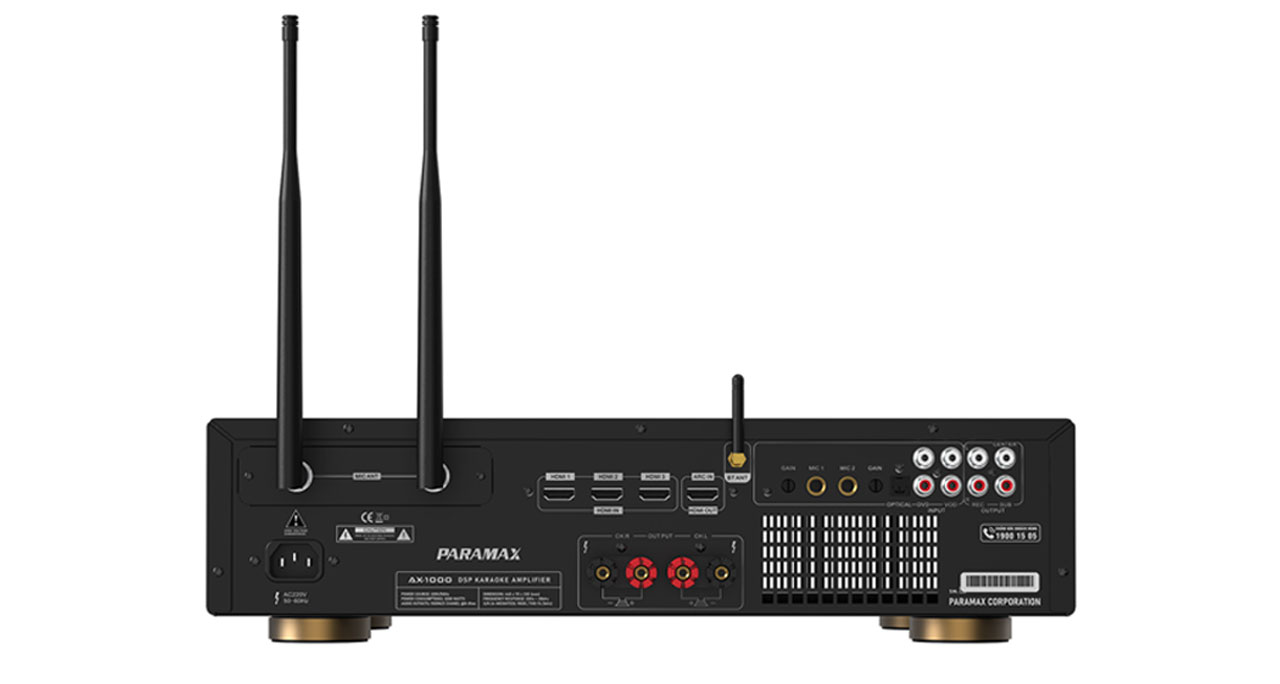 Amply Karaoke Paramax AX-1000 ch&iacute;nh h&atilde;ng gi&aacute; rẻ nhất