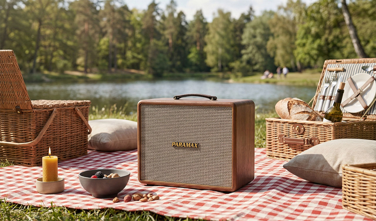 Loa k&eacute;o Karaoke Bluetooth di động Paramax Nice chinh h&atilde;ng gi&aacute; rẻ nhất
