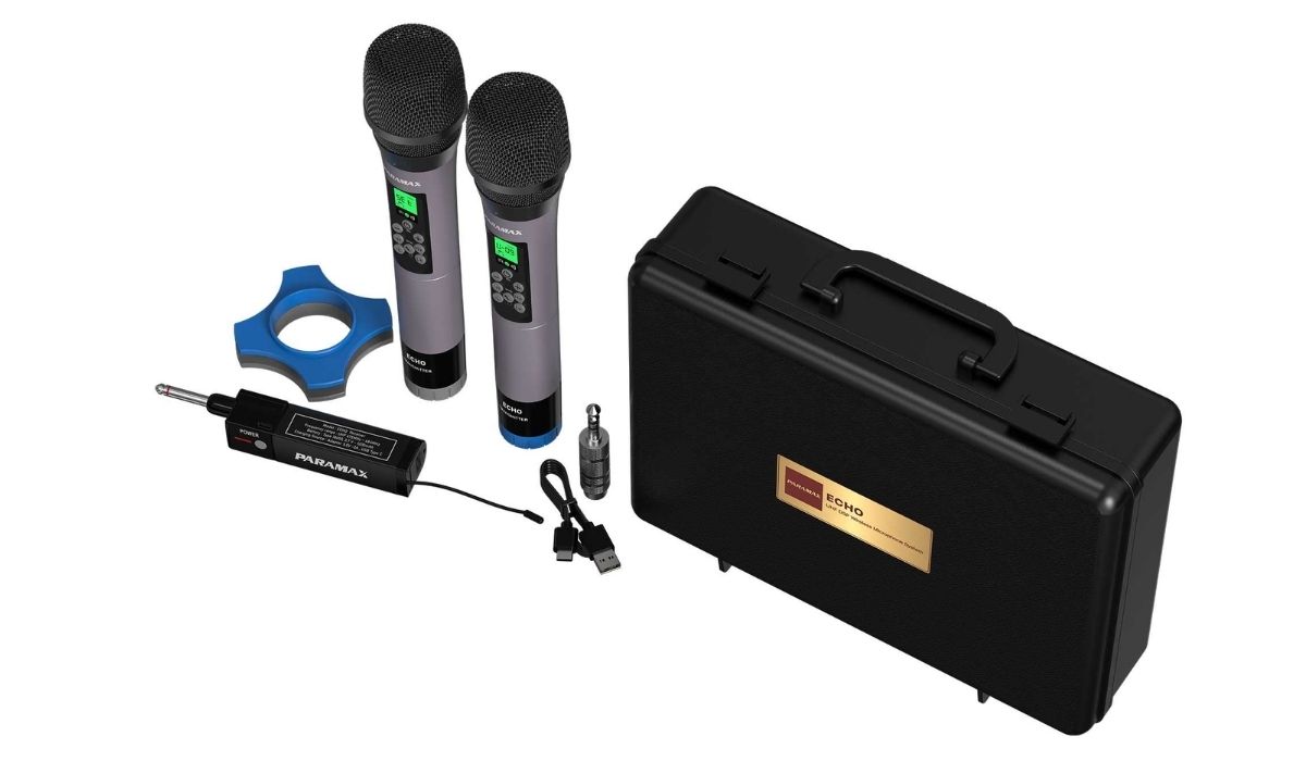 Micro karaoke Paramax Echo ch&iacute;nh h&atilde;ng gi&aacute; rẻ