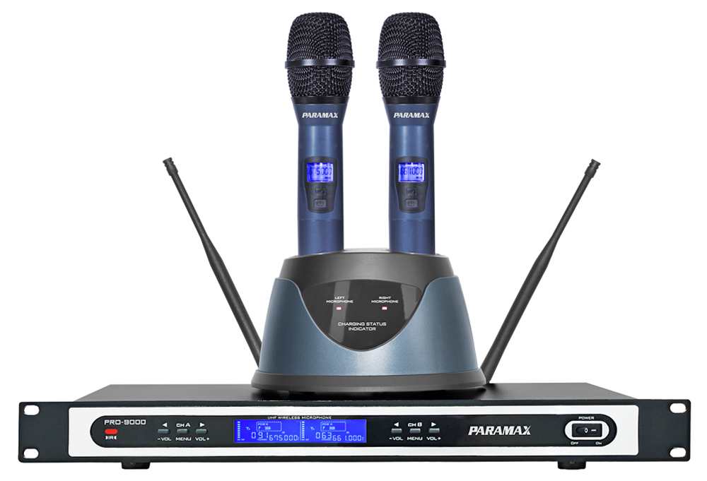 PARAMAX PRO-9000 tích hợp công nghệ tự động dò tìm kênh tần số