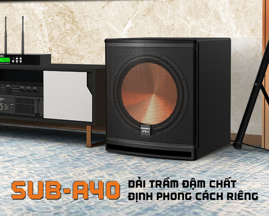 LOA SUBWOOFER PARAMAX SUB-A40