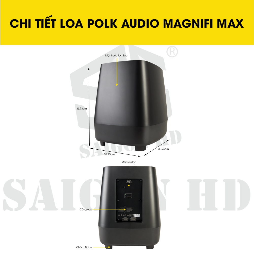 CHI TIẾT THÔNG TIN POLK AUDIO MAGNIFI MAX