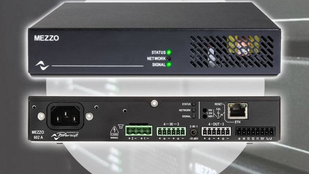 AMPLY CÔNG SUẤT POWERSOFT MEZZO 602 A
