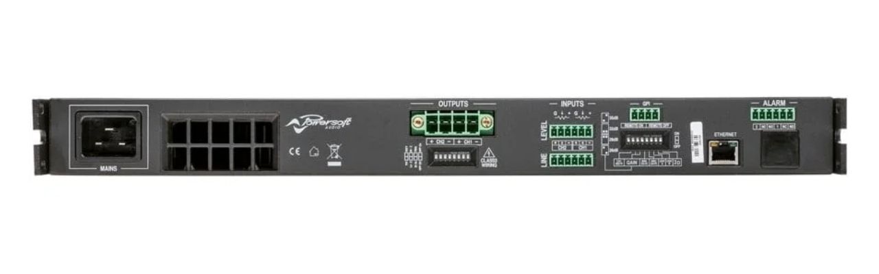 Amply c&ocirc;ng suất Powersoft DUECANALI 1604 DSP Plus ch&iacute;nh h&atilde;ng gi&aacute; rẻ