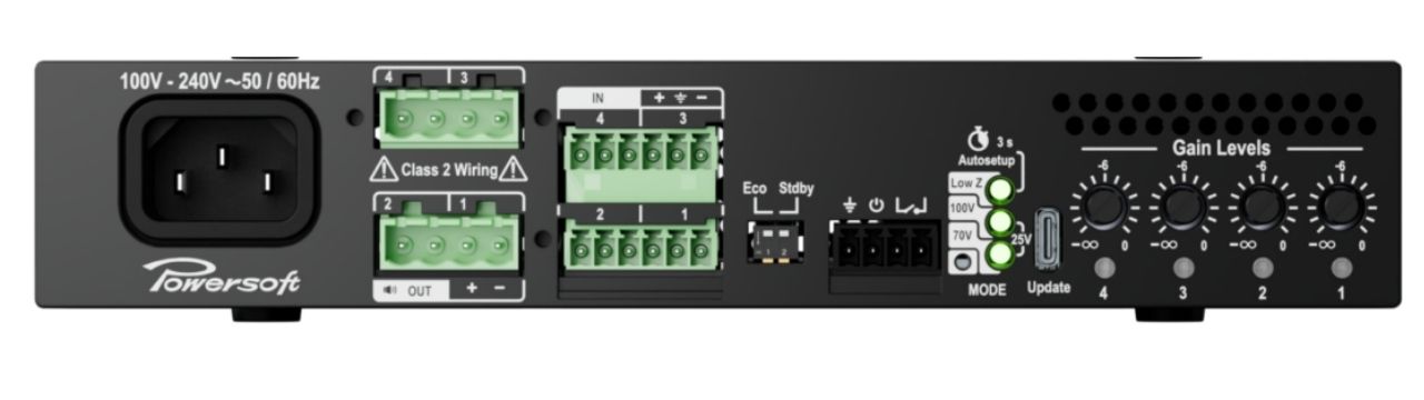 Amply c&ocirc;ng suất Powersoft Prima 164 ch&iacute;nh h&atilde;ng gi&aacute; rẻ 