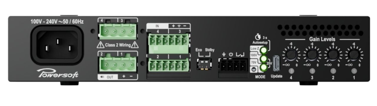 Amply c&ocirc;ng suất Powersoft Prima 324 ch&iacute;nh h&atilde;ng gi&aacute; rẻ