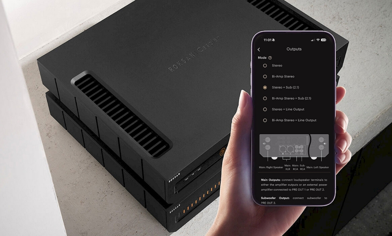 Amply Roksan Caspian 4G Streaming Amplifier ch&iacute;nh h&atilde;ng gi&aacute; tốt